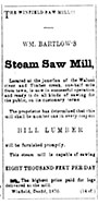 Saw Mill ad