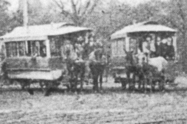 Detail of second and third cars from left