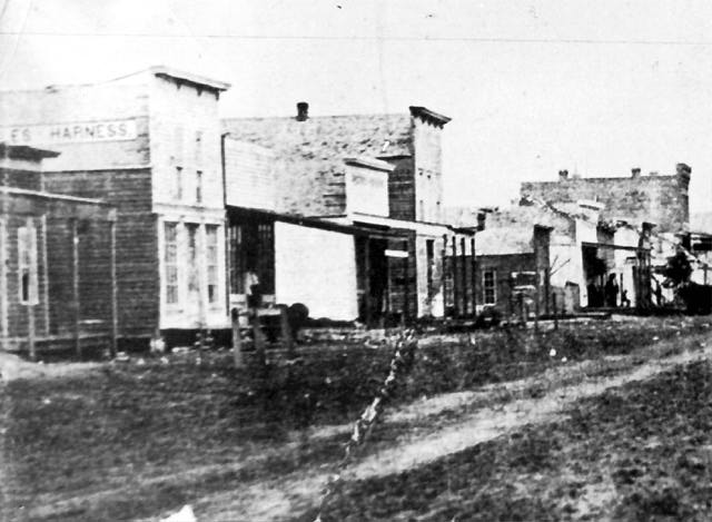 Winfield Main Street in 1873 