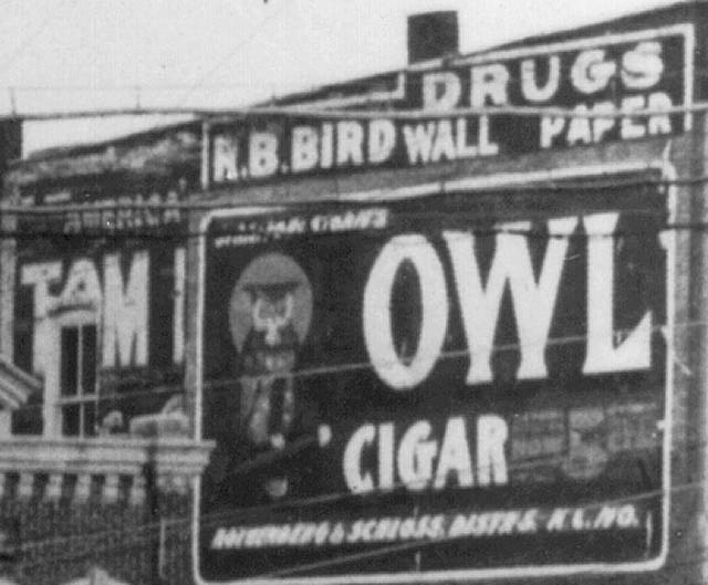 Owl Cigar Sign