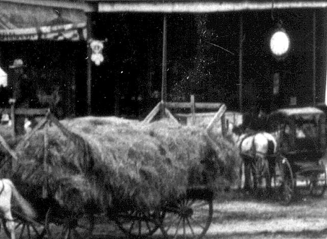 hay wagon and carriage