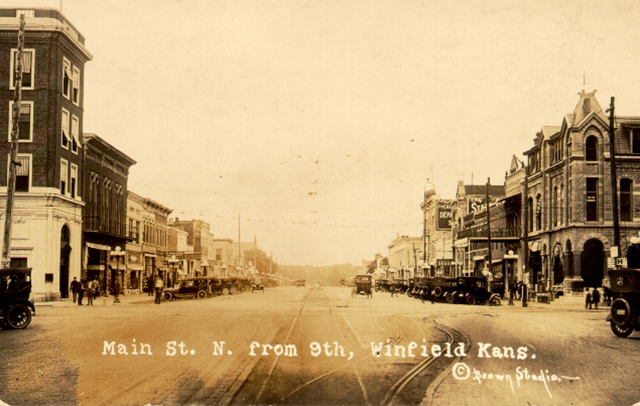 Winfield Main Street 1922