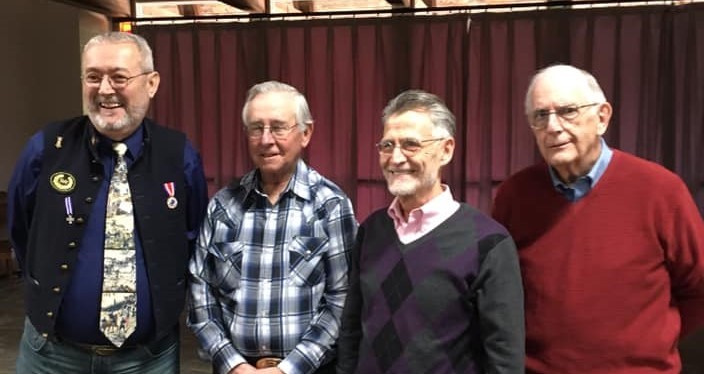 Kent Melcher, Bill Mueller, Roger Moon, Bob Hartley