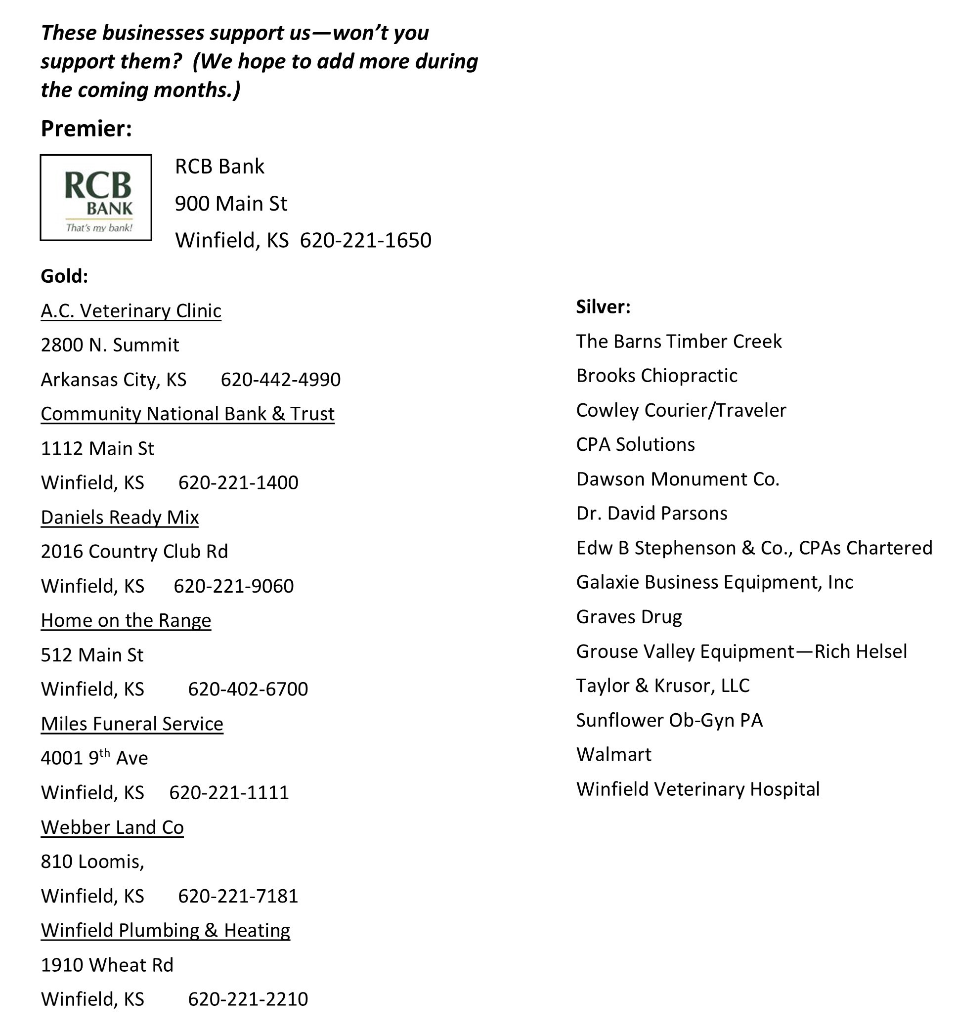 donations